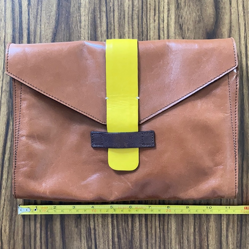 Maje leather convertible clutch crossbody bag